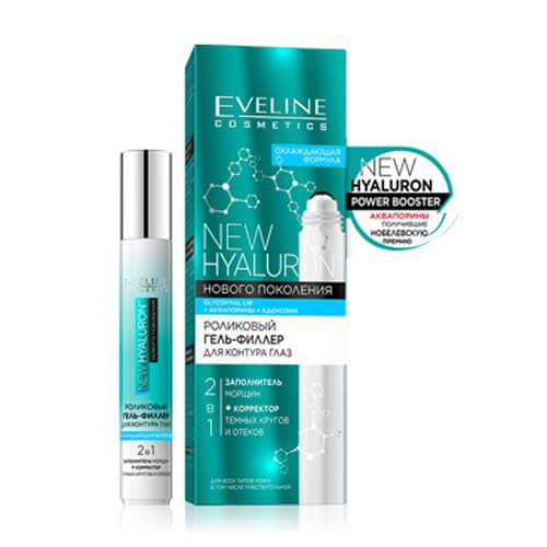 Thanh lăn nâng cơ mắt Bio Hyaluron 4D Eveline xóa nhăn trẻ hóa và tan bọng vùng da mắt