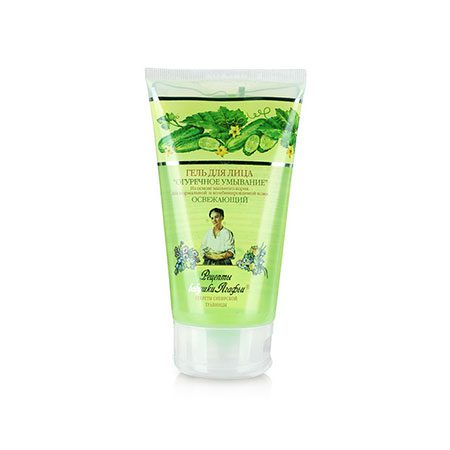 Sữa rửa mặt bà già Agafia Nga chiết xuất từ dưa leo - 150ml