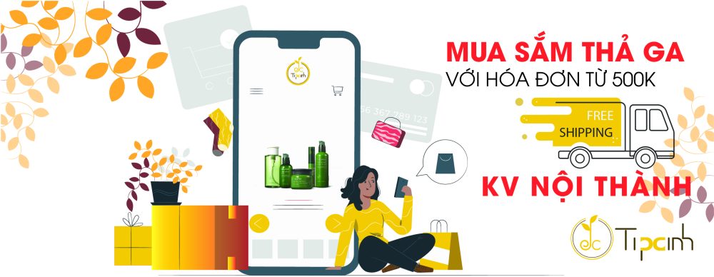 Tipxinh - Mỹ phẩm chính hãng Banner