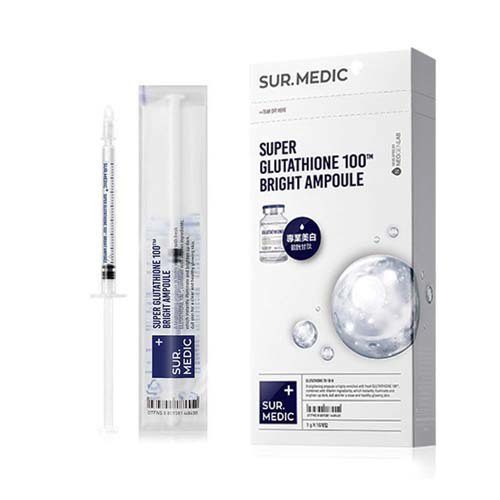 Tinh chất truyền trắng Sur.Medic Super Glutathione 100 Bright Ampoule