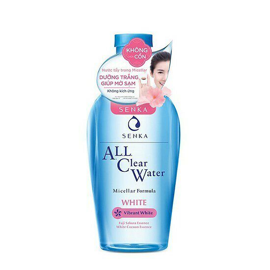 Nước tẩy trang sáng da Senka All Clear Water Fresh 230ml