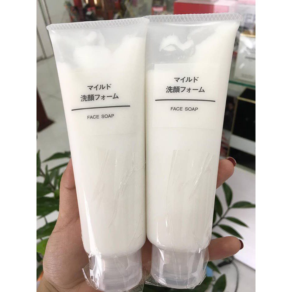 SỮA RỬA MẶT MUJI FACE SOAP 100G - Ảnh 2