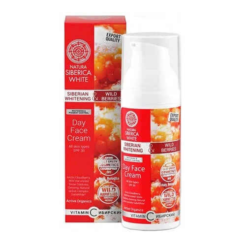 Kem dưỡng trắng da Natura Siberica ban đêm - 50ml