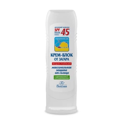 Kem chống nắng Floresan nâng tone dưỡng sáng da SPF 45 Nga