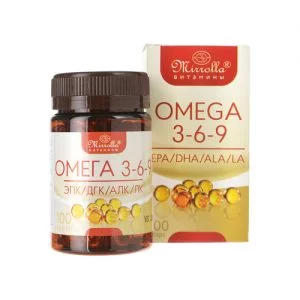 Viên uống Mirrolla Omega 3 6 9 của Nga