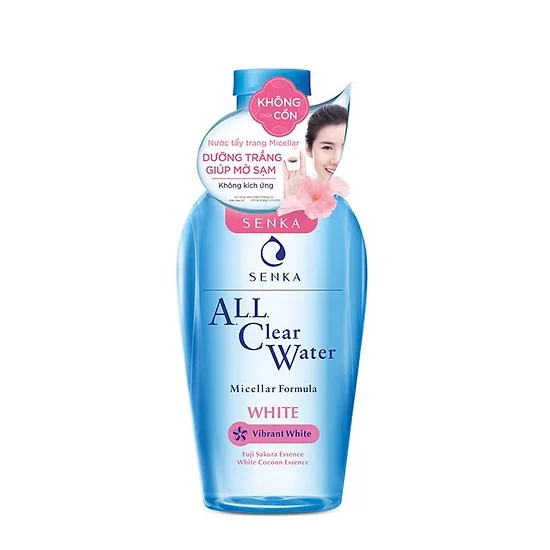 Nước tẩy trang sáng da Senka All Clear Water Fresh 230ml