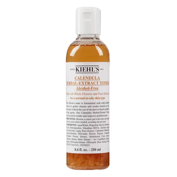 Nước hoa hồng Kiehl’s Calendula Herbal Extract Alcohol-Free 250ml của Mỹ được chiết xuất từ hoa cúc trắng vạn thọ giúp cân bằng độ pH của da, làm dịu da,...