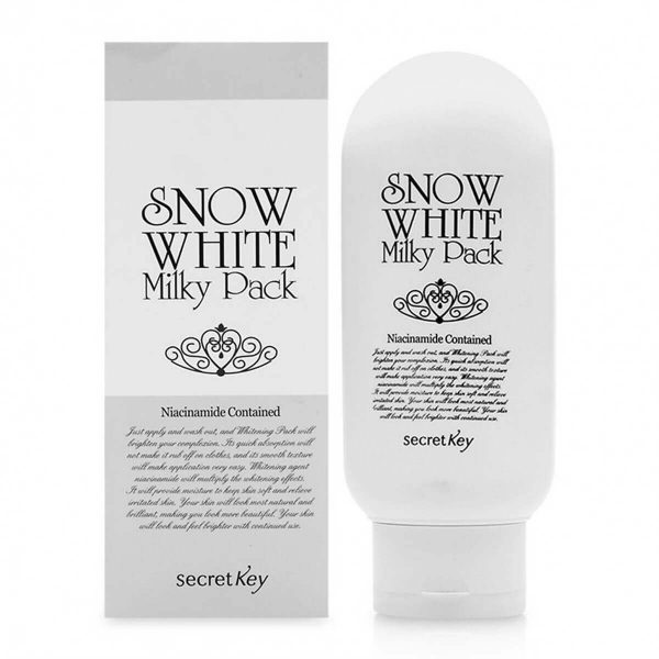 Kem tắm trắng Snow White Milky Pack - 200ml, Trắng mịn toàn thân