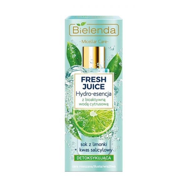 Nước tẩy trang Bielenda Fresh Juice trắng da thải độc - 110ml