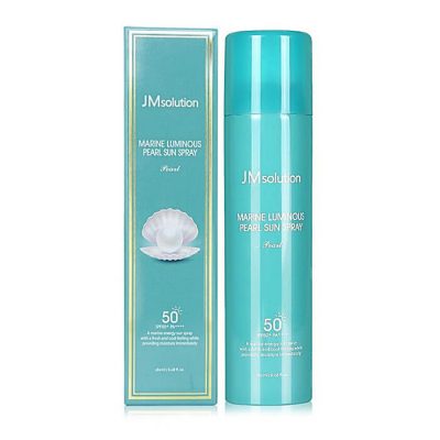 Kem chống nắng dạng xịt ngọc trai JM Solution - 180ml