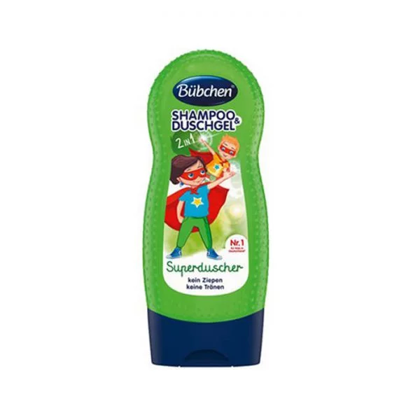 Sữa tắm gội Bubchen (xanh lá cây) - 230ml