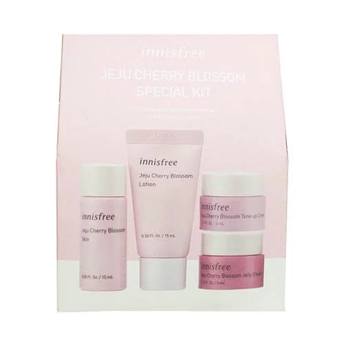 Bộ dưỡng da Innisfree Jeju Cherry Blossom Kit 4in1