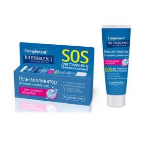 Gel trị mụn SOS Compliment No Problem - 25ml