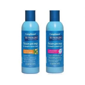 Toner trị mụn giảm dầu nhờn Compliment No problem - 200ml