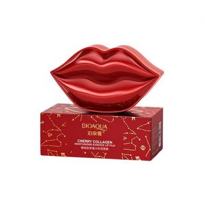 Mặt nạ môi Bioaqua - Cherry Collagen Moisturizing Essence Lip Film - Hộp 20 miếng