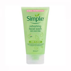 Sữa rửa mặt Simple dạng Gel Kind To Skin Refreshing Facial Wash - 150ml