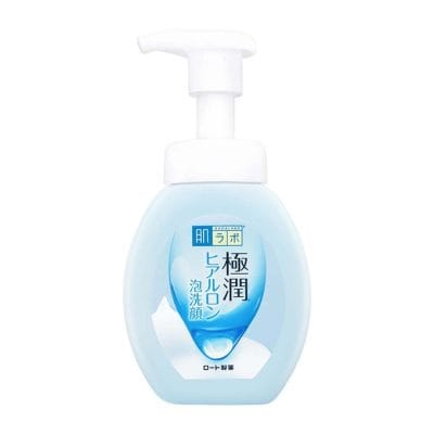 Sữa rửa mặt tạo bọt Hadalabo xanh dương cấp ẩm