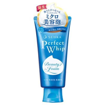 Sữa Rửa Mặt Tạo Bọt Làm Sạch Sâu Chiết Xuất Tơ Tằm Trắng Senka Perfect Whip 120g