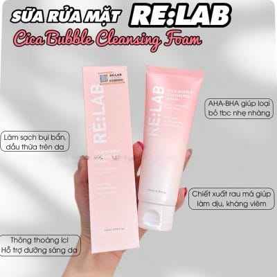 SỮA RỬA MẶT RE:LAB FACIAL CLEANSER – 120ml
