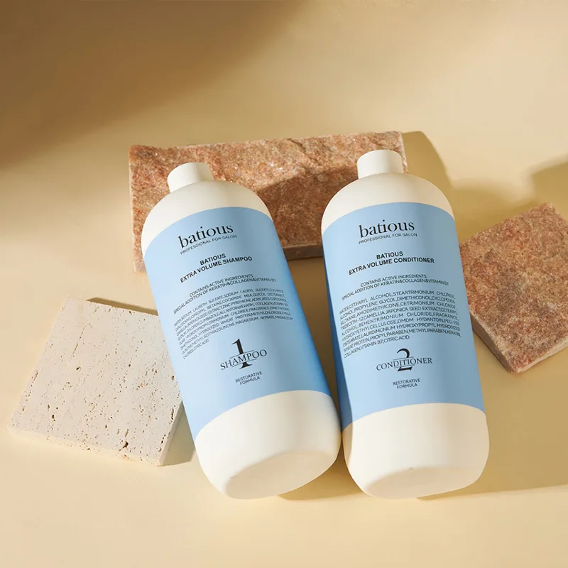 Cặp Dầu Gội Xả Batious giảm dầu thừa Ngăn Ngừa Giảm Rụng Tóc