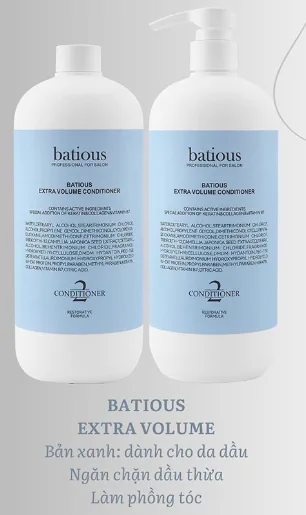 Cặp Gội Xả Batious Extra Volume 960ml – Giảm Dầu Thừa, Cho Tóc Bồng Bềnh & Mềm Mượt - Ảnh 4