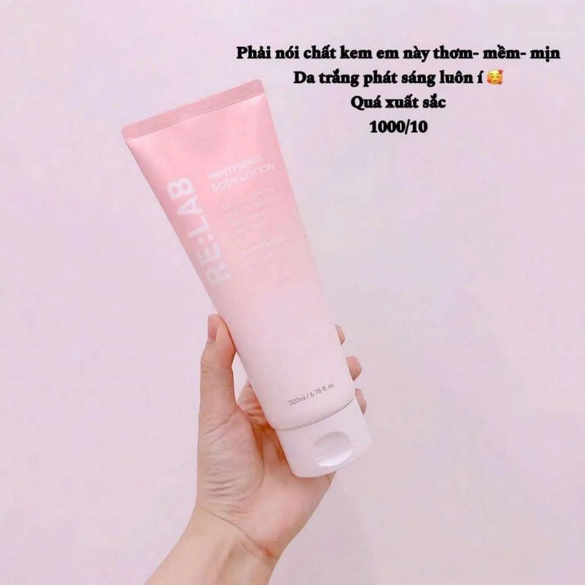 Kem Body Relab Whitening Body Lotion Hàn Quốc 200ml - Ảnh 3