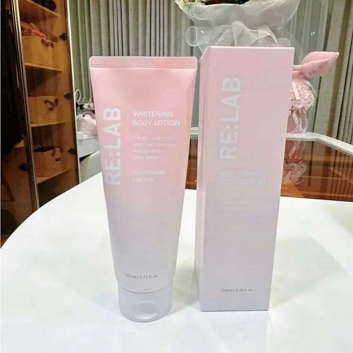 Kem Body Relab Whitening Body Lotion Hàn Quốc 200ml