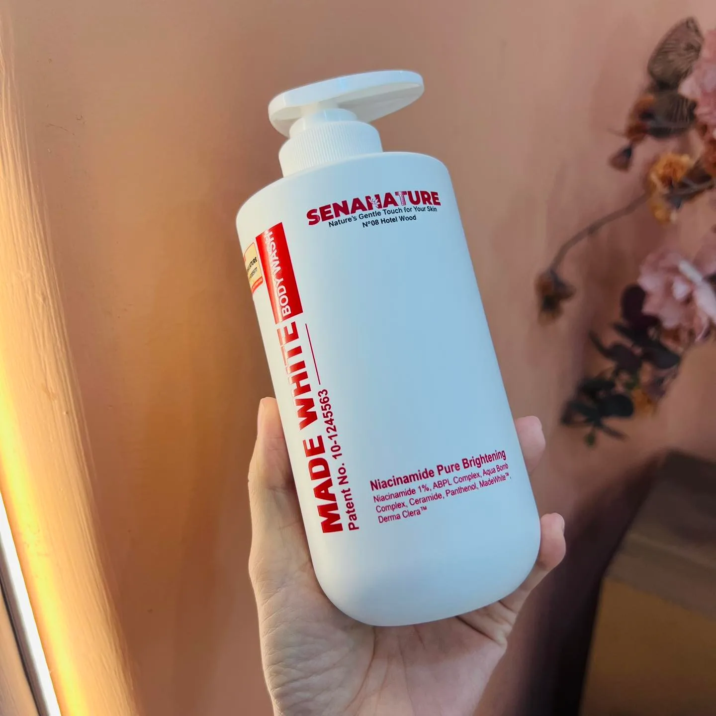 SỮA TẮM DƯỠNG TRẮNG SENANATURE MADE WHITE BODY WASH