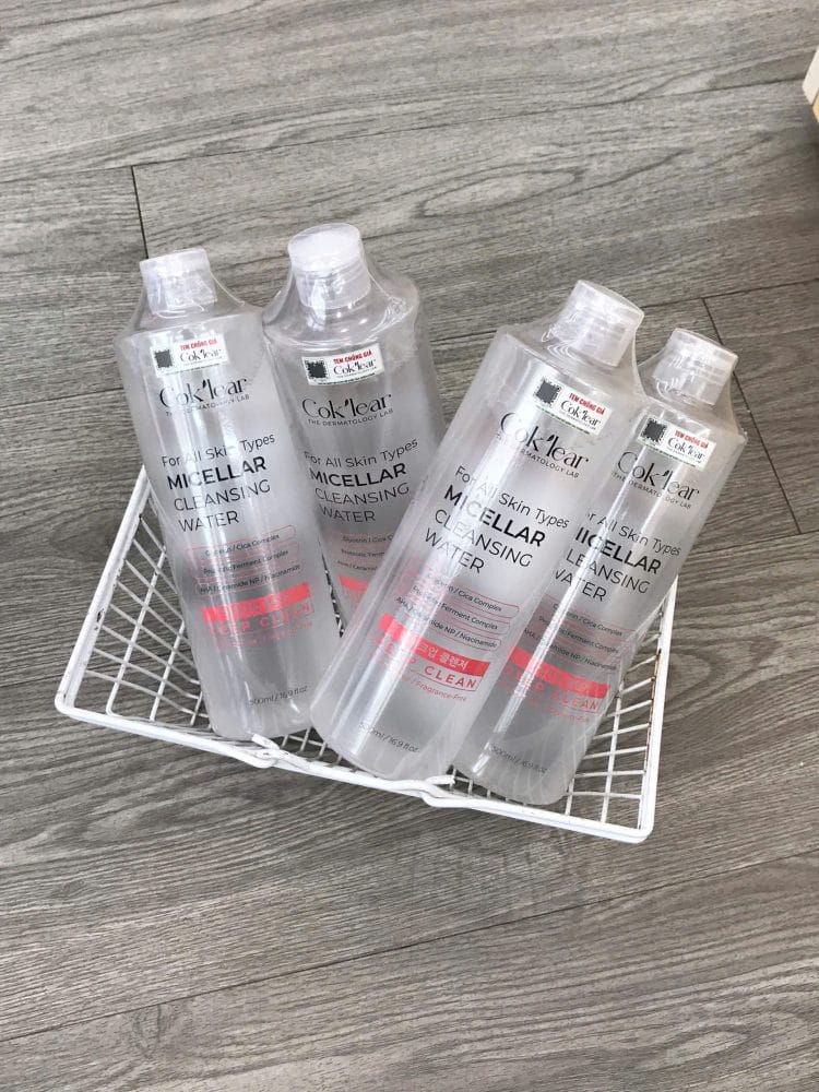Nước Tẩy Trang Làm Sạch Dịu Nhẹ COK'CLEAR (500ml) - Ảnh 4