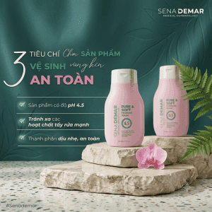 Alternative view of Dung Dịch Vệ Sinh Phụ Nữ Senademar Pure & Soft Feminine Wash 300ml Hàn Quốc