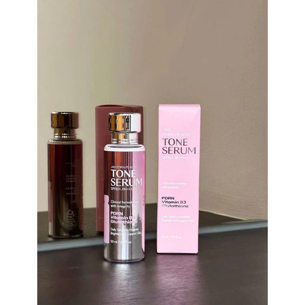 Serum Tone Up JAS PDRN Peach SPF50+: Nâng Tone & Dưỡng Sáng Da - Ảnh 4