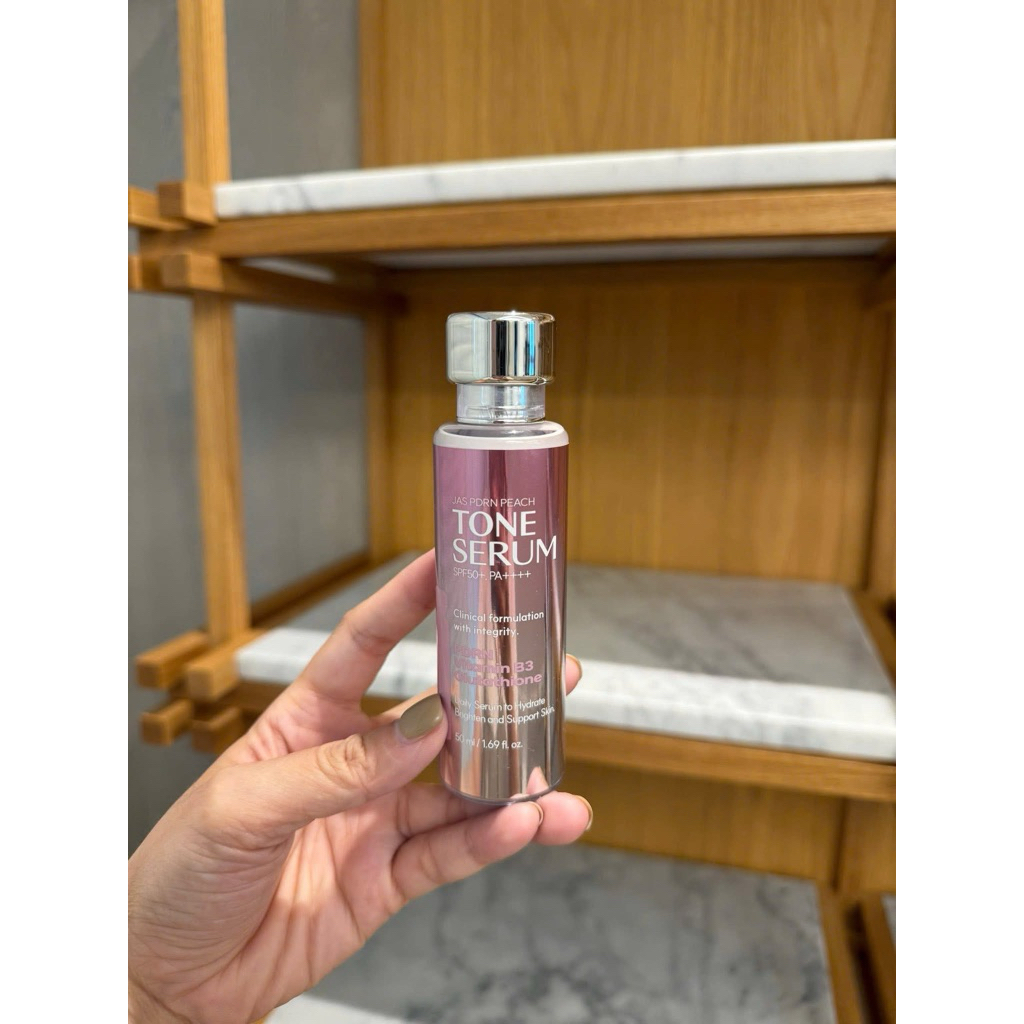 Serum Tone Up JAS PDRN Peach SPF50+: Nâng Tone & Dưỡng Sáng Da - Ảnh 2