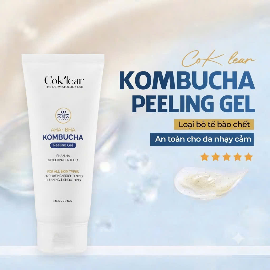 Gel Tẩy Tế Bào Chết Cok'lear Hàn Quốc 150ml: Sạch Sâu, Sáng Mịn Da - Ảnh 5